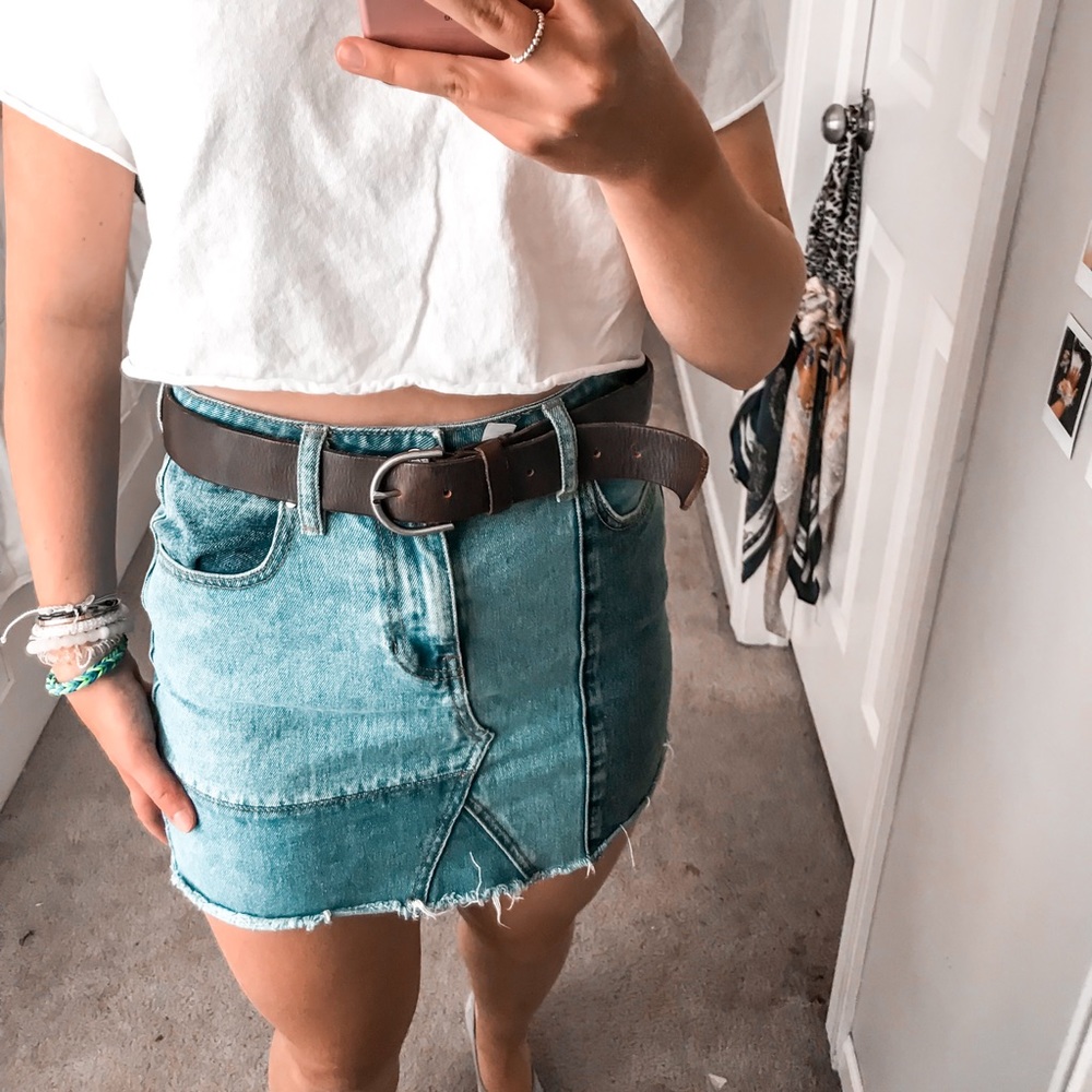American Eagle Leather Belt